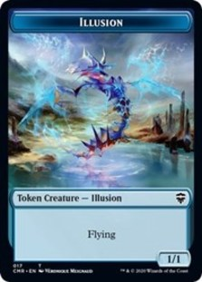 (image for) Illusion // Saproling Double-sided Token
