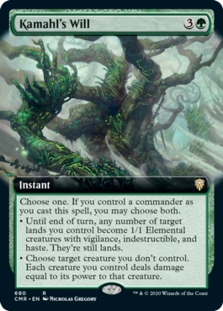 (image for) Kamahl's Will (Extended Art) (Foil)