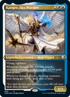 (image for) Kangee, Sky Warden (Foil Etched) (Foil)