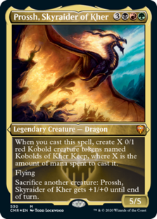 (image for) Prossh, Skyraider of Kher (Foil Etched) (Foil)