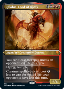 (image for) Rakdos, Lord of Riots (Foil Etched) (Foil)