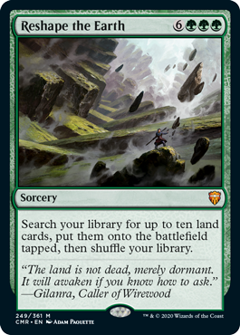 (image for) Reshape the Earth (Foil)