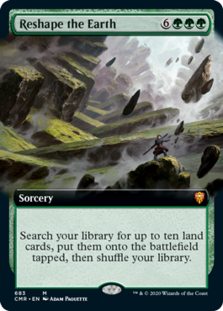(image for) Reshape the Earth (Foil)