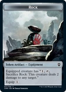 (image for) Rock // Treasure Double-sided Token