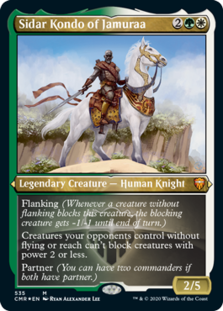 (image for) Sidar Kondo of Jamuraa (Foil Etched) (Foil)