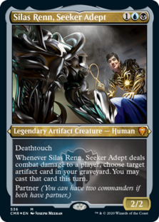 (image for) Silas Renn, Seeker Adept (Foil Etched) (Foil)