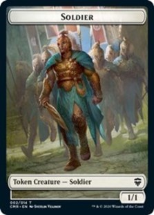 (image for) Soldier // The Monarch Double-sided Token
