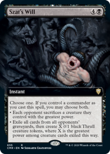 (image for) Szat's Will (Foil)