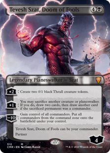 (image for) Tevesh Szat, Doom of Fools (Foil)