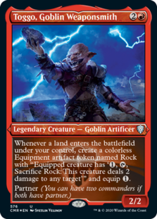 (image for) Toggo, Goblin Weaponsmith (Foil)