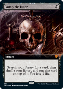 (image for) Vampiric Tutor (Extended Art)