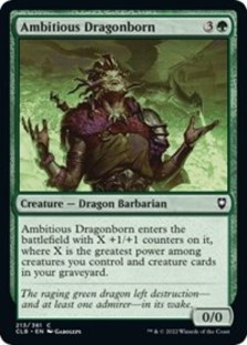 (image for) Ambitious Dragonborn (Foil)