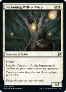 (image for) Beckoning Will-o'-Wisp (Foil)