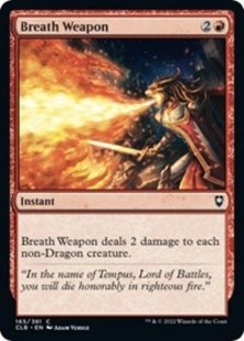 (image for) Breath Weapon (Foil)