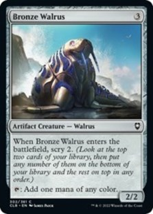 (image for) Bronze Walrus (Foil)