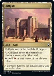 (image for) Cliffgate (Foil)