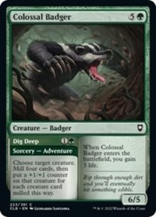 (image for) Colossal Badger (Foil)