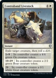 (image for) Contraband Livestock (Foil)