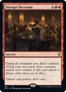 (image for) Disrupt Decorum
