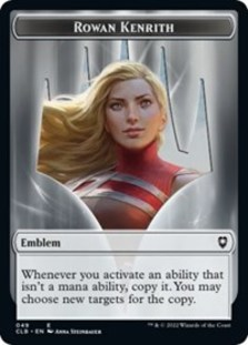 (image for) Emblem - Rowan Kenrith // Copy Double-sided Token