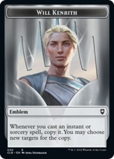 (image for) Emblem - Will Kenrith // Copy Double-sided Token