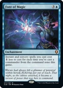 (image for) Font of Magic (Foil)