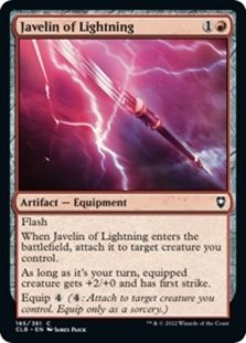 (image for) Javelin of Lightning (Foil)