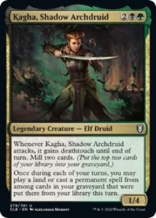 (image for) Kagha, Shadow Archdruid (Foil)