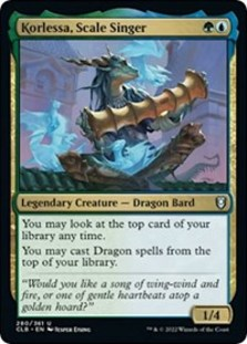 (image for) Korlessa, Scale Singer (Foil)