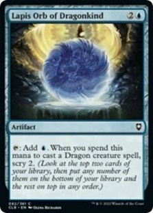 (image for) Lapis Orb of Dragonkind (Foil)