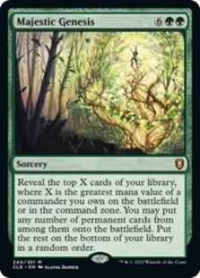 (image for) Majestic Genesis (Foil)