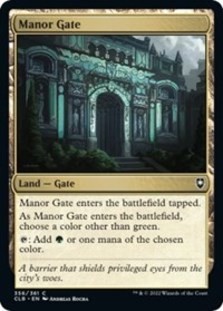 (image for) Manor Gate (Foil)