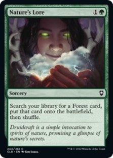 (image for) Nature's Lore (Foil)