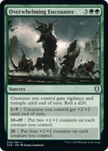 (image for) Overwhelming Encounter (Foil)