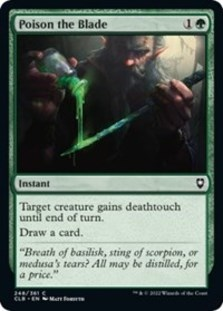 (image for) Poison the Blade (Foil)