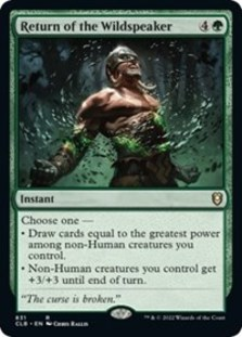 (image for) Return of the Wildspeaker