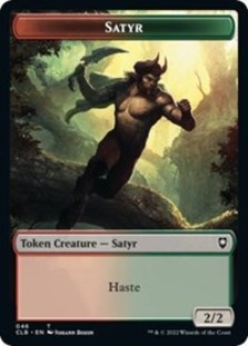 (image for) Satyr // Beast Double-sided Token