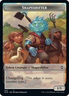 (image for) Shapeshifter (022) // Clue Double-sided Token