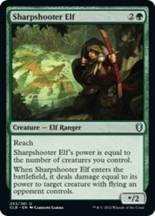 (image for) Sharpshooter Elf (Foil)