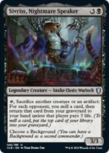 (image for) Sivriss, Nightmare Speaker (Foil)