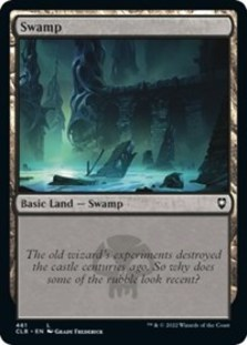 (image for) Swamp (461) (Foil)