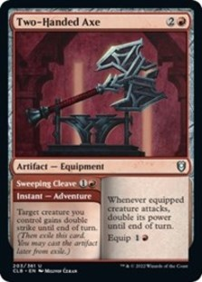 (image for) Two-Handed Axe (Foil)