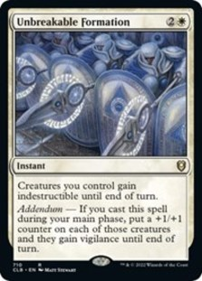 (image for) Unbreakable Formation