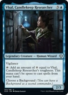 (image for) Vhal, Candlekeep Researcher (Foil)