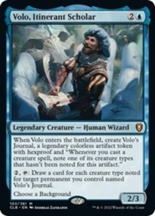 (image for) Volo, Itinerant Scholar (Foil)