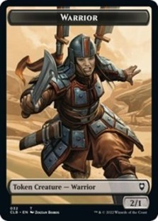 (image for) Warrior // Inkling Double-sided Token