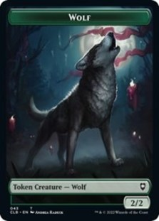 (image for) Wolf // Insect Double-sided Token