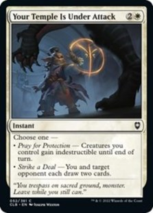 (image for) Your Temple Is Under Attack (Foil)