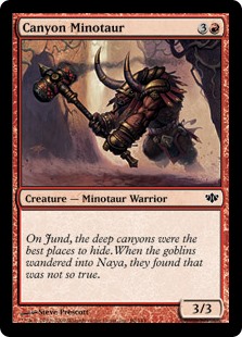 (image for) Canyon Minotaur (Foil)