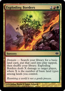 (image for) Exploding Borders (Foil)